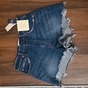 Abercrombie and Fitch cut off short high rise